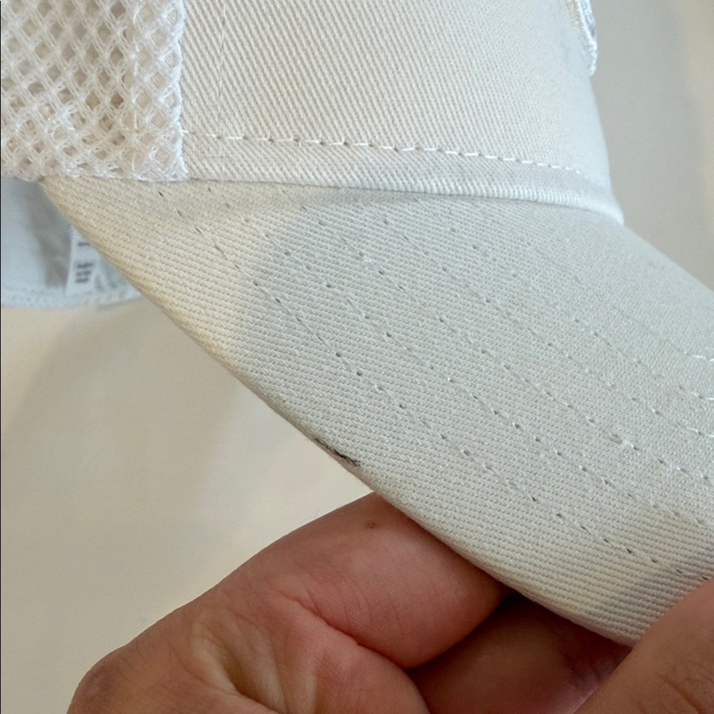 Alo White Mesh-Back Baseball Cap - Picture 6 of 6